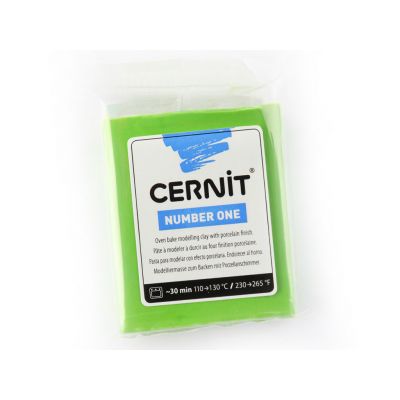 Polymer clay Cernit No.1 56g 611 light green light green