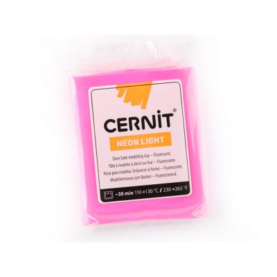 Polymer clay Cernit Neon 56g 922 fuchsia