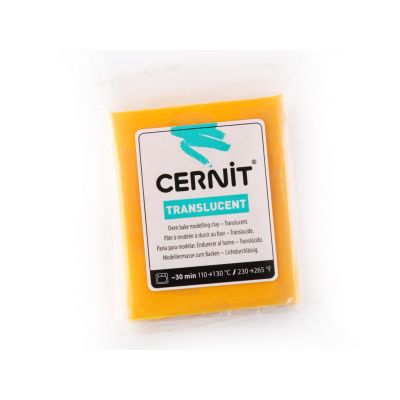 Polymer clay Cernit Translucent 56g 721 amber