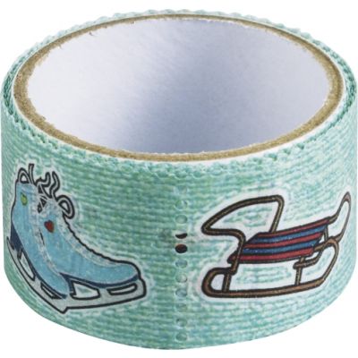 Deco tapes Winter Wonderland 2,4m, each section 34mmx25,5mm green
