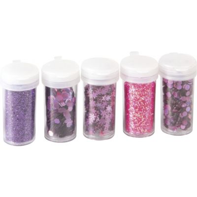 Glitter purple mix purple 5pcs, Knorr-Prandell