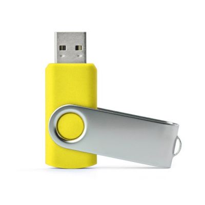 USB mälupulk TWISTER 16 GB kollane