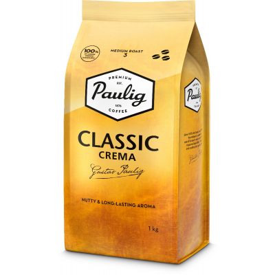 Coffee beans Paulig Classic Crema 1kg