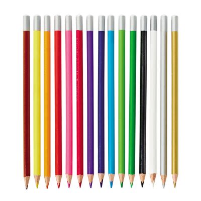 Color pencil Lekolar triangular, refill set, gold, 12 pcs