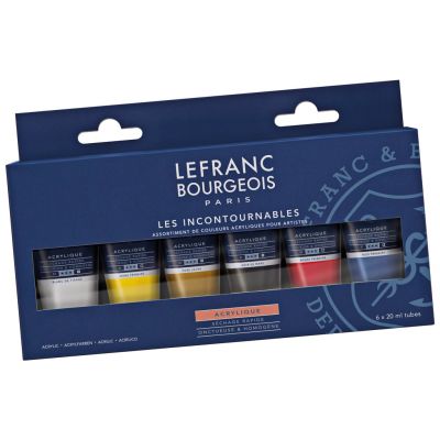 Acrylic paint LB Fine 6x20ml