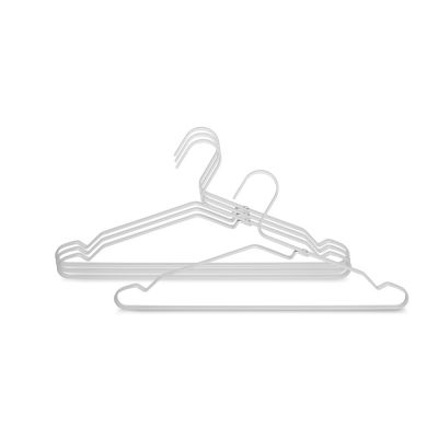 Hanger set aluminum, Brabantia, 11 86 61, 4 pcs / pc, Silver, silver gray