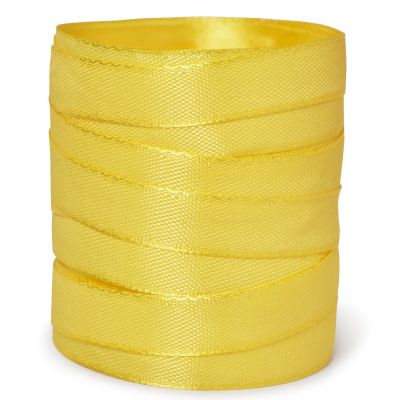 Craft ribbon satin 10mm x 30m, yellow