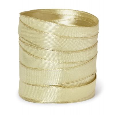 Craft ribbon satin 10 mm x 30 m, golden