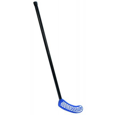 Indoor hockey stick, blue tip, length 100 cm, 198 g, 10 pcs