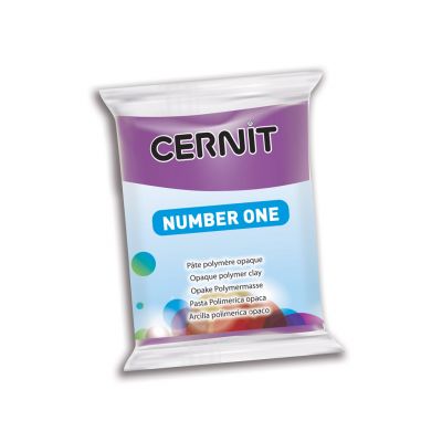 Polymer clay Cernit No.1 56g 941 mauve purple