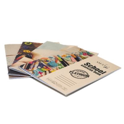 School notebook 205x165mm 100gsm square 10 pages, Platinum SMLT