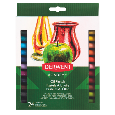 Derwent Academy Oil Pastels (24 Pack)