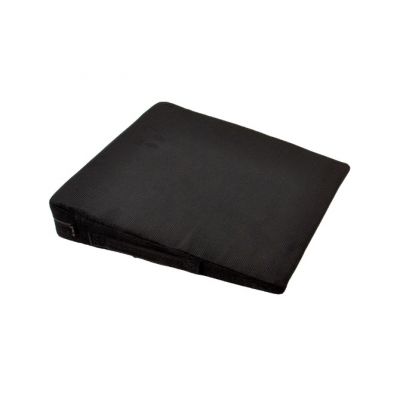 Kõrgenduspadi Comfortex 3180, kiilukujuline: 40x37x8cm, kasutaja kaal kuni 70kg/ must velvet