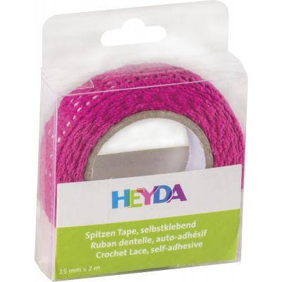 Lace tape 15mmx2m pink