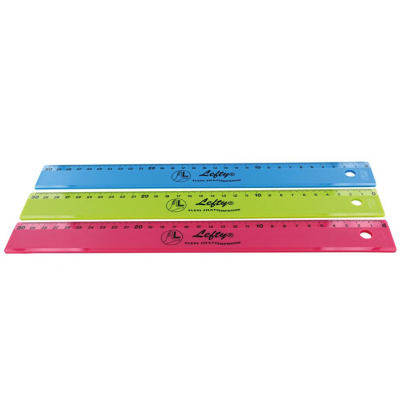 Ruler 30cm, left-hand use