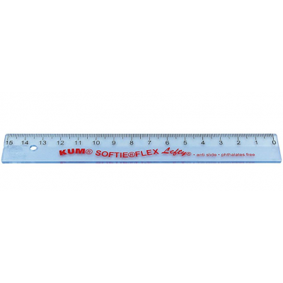 Ruler Lefty Softy 15cm