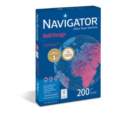 Copy paper A4 200g Navigator Bold Design 150 sheets / pack