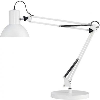 UNILUX LAMP SUCCESS 80 WHITE, BASE AND CLAMP, EU, WITHOUT BULB, E27