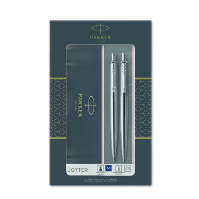 Gift set Parker Jotter Stainless Steel CT, ballpoint pen + mechanical pen