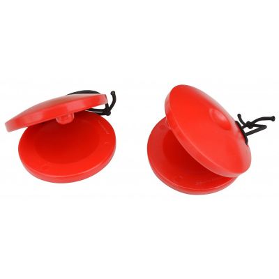 Plastic castanets, d 57 cm, 2 pcs