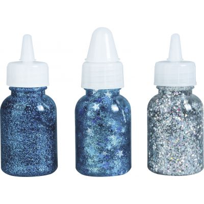 Glitter colour set Stars 3x30ml