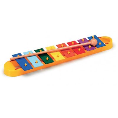 Metallophone diatonic, 23 × 2 × 4/6 cm