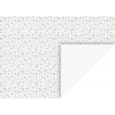 Motifed card 50x70cm 300g Twings white