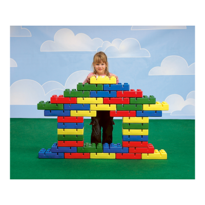 Suured ehitusklotsid, 26 × 6,5 × 13 cm, 40 tk
