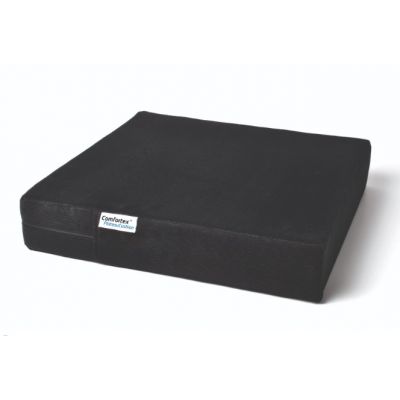 Kõrgenduspadi Comfortex 2407, kandiline:39x39x7,5cm, soovituslik kaal üle 70kg/ must velvet