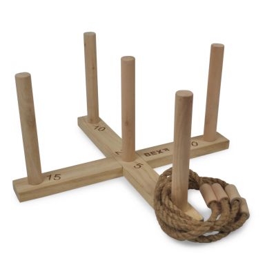 Precision ring toss game, FSC wooden, 38 x 38 cm, 4+