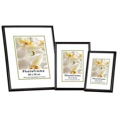 Photo frame Decoline 40x50 black