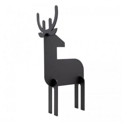 Table board SECURIT Silhouette 3D Elk, black, K-31xL-14,7cm + marker / set.