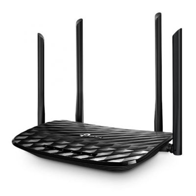 Router TP-Link Archer C6 Dual Band 2.4GHz/5GHz 4-port AC1200 Wireless MU-MIMO Gigabit Router/AP-mode/4-antennas/kuni 802.11ac