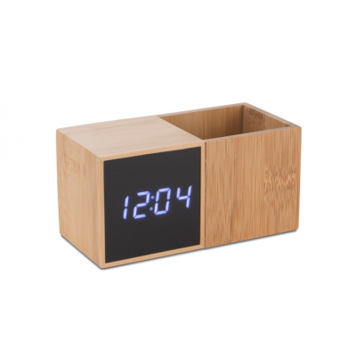 Lauakell pliiatsitopsiga BAMBOO (mõõdud: 123x61x63 mm)