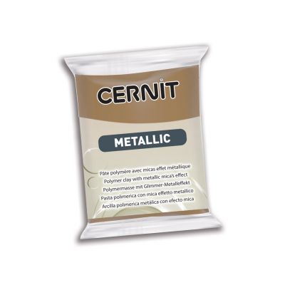 Polymer clay Cernit Metallic 56g 059 antique bronze