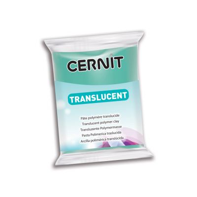 Polümeersavi Cernit Translucent 56g 620 emerald