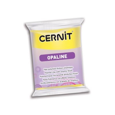 Polymer clay Cernit Opaline 56g 717 primary yellow