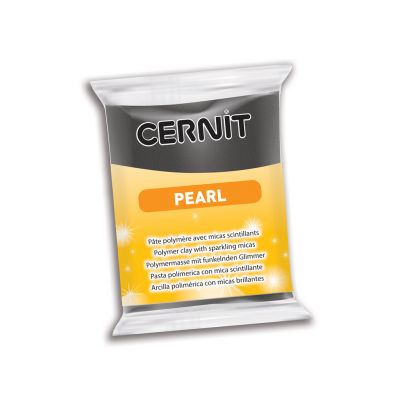 Polymer clay Cernit Pearl 56g 100 black