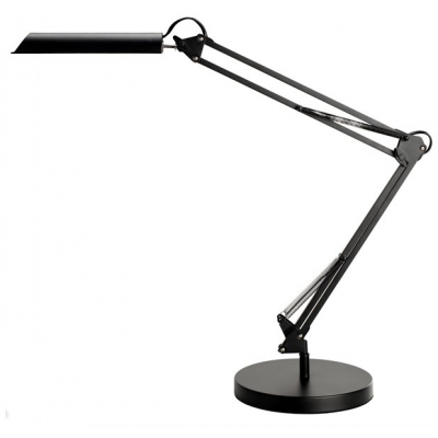 Valgusti UNILUX Swingo must, integreeritud LED lamp 11W, klamber ja alus