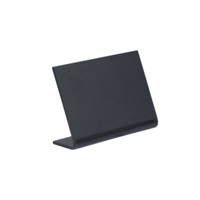 Table board SECURIT L-Board A8, black, H-7x7,5x3,5cm, 5 pcs / acrylic, set
