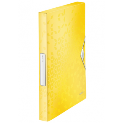 Box File Leitz WOW A4 PP yellow