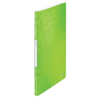 Display Book Leitz WOW PP 20 pockets green