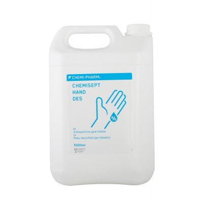 Antiseptiline geel kätele Chemisept Hand Des 5000ml (kanister)