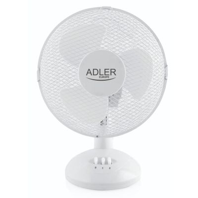 Ventilaator lauale 23cm AD7302 - 2 kiirust, 2 liikumissuunda (horisontaalselt pöörlev), 22W-max45W 56dB, kallutatav 26-kraadi