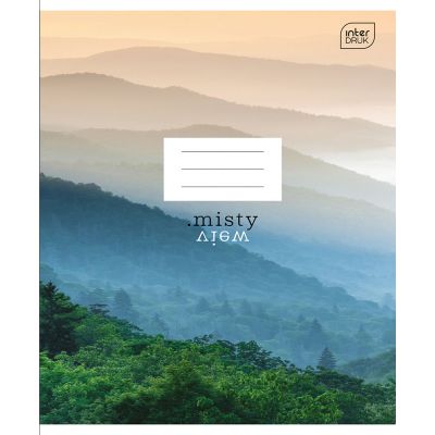 Notebook 165x208 32 sheets, 5x5 square, MIX assorted Interdruk