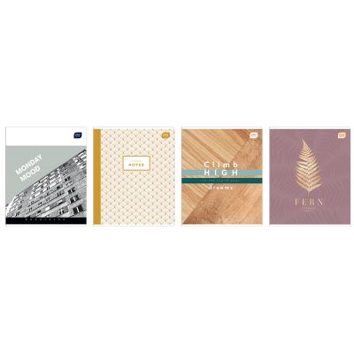 Notebook 165x208 32 sheets, 23 lines, MIX assorted Interdruk