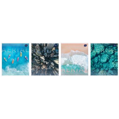 Caustic 165x208 48 sheets, 23 lines, AERIAL VIEW assorted Interdruk