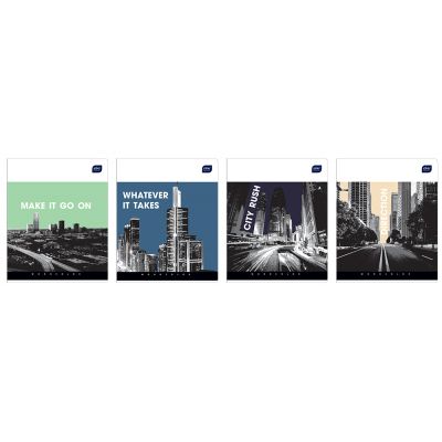 Notebook 165x208 96 sheets, 23 lines, MONO COLOR assorted Interdruk