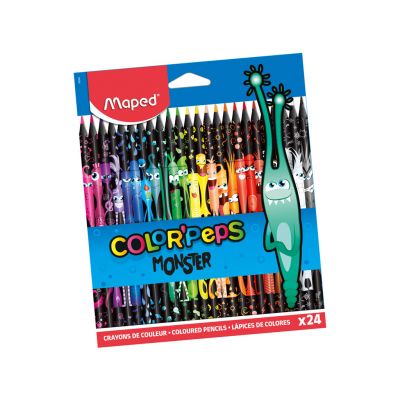 Colour pencils Color Peps Monster 24colours, Maped