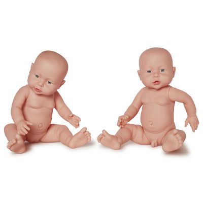 Anatoomilised beebinukud Markus ja Emma, 40 cm, PVC, 3+